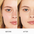 Laura Mercier Tinted Moisturizer Natural Skin Perfector SPF 30 Color/Shade variant: 0W1 PEARL before and after image 2 . This product is for light complexions