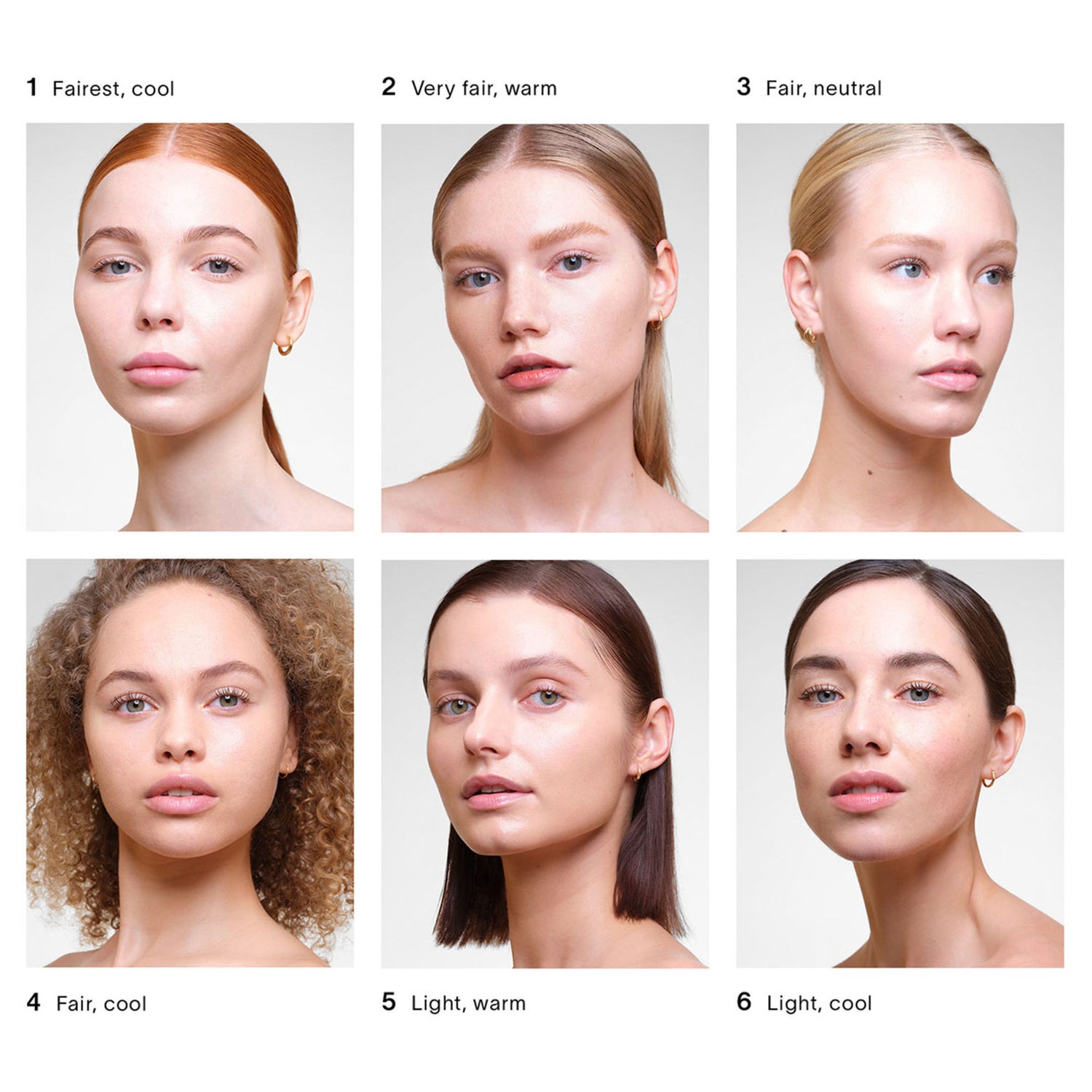 Hourglass Veil Hydrating Skin Tint Color/Shade variant: 1 model image . This product is for light complexions