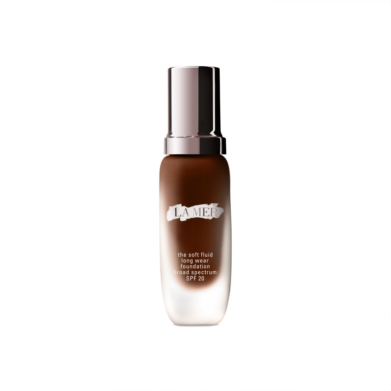 La Mer The Soft Fluid Long Wear Foundation SPF 20 Color/Shade variant: 410 Espresso - Deep Skin with Cool Undertone main image. This product is for deep complexions