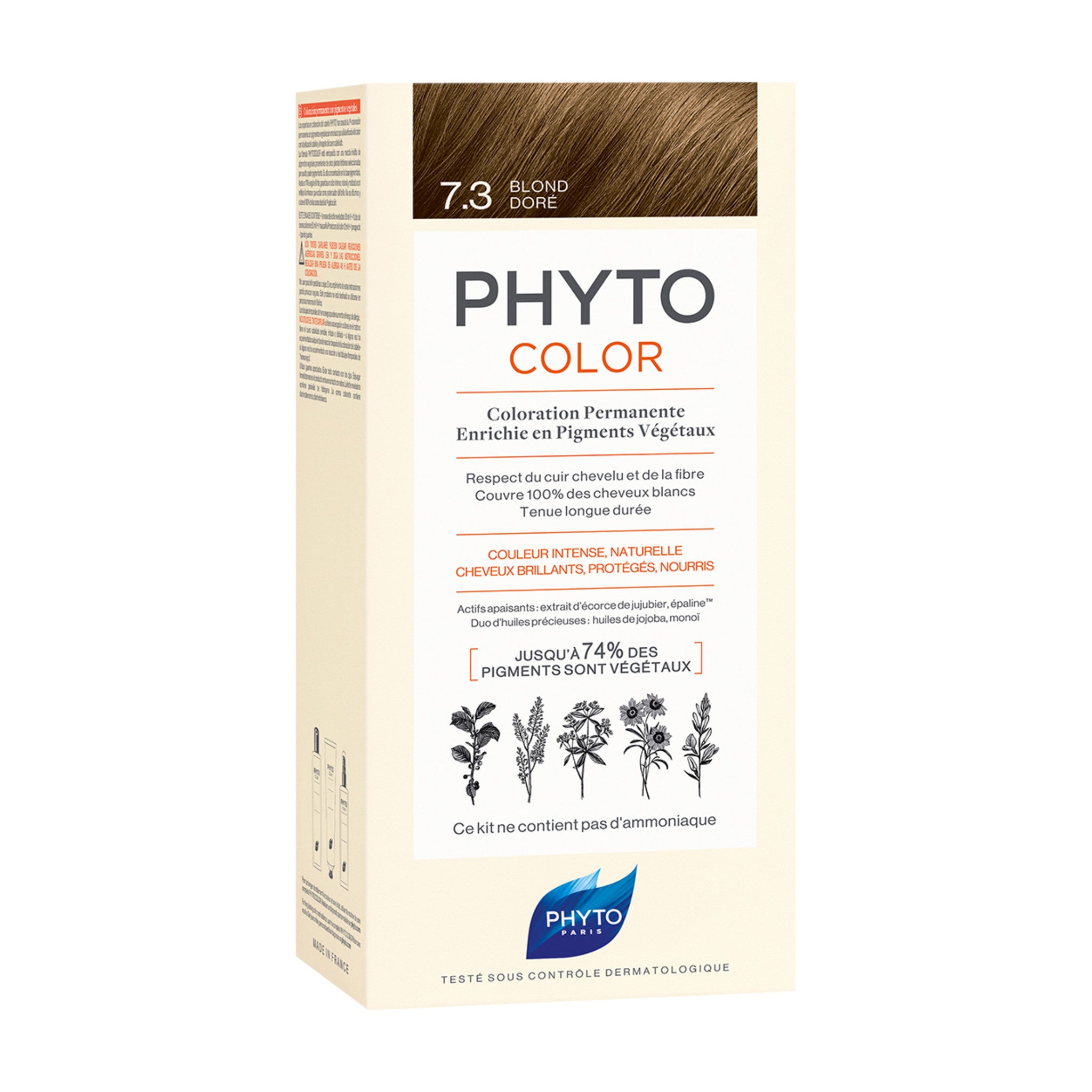 Phyto Phytocolor Color/Shade variant: 7.3 Golden Blond main image.