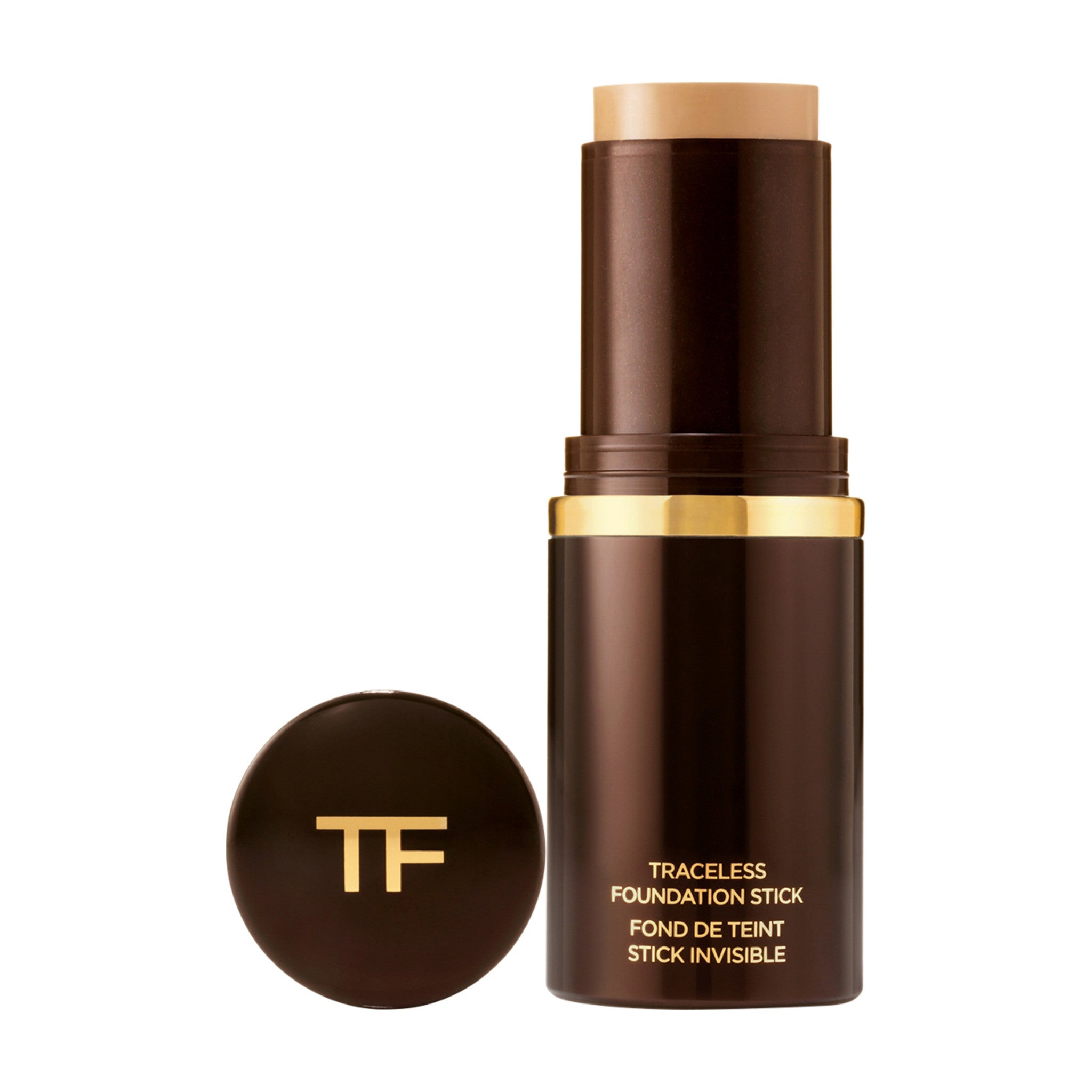 Tom Ford Traceless Foundation Stick Color/Shade variant: 7.7 Honey (Dark, neutral undertone) main image. This product is for deep neutral complexions