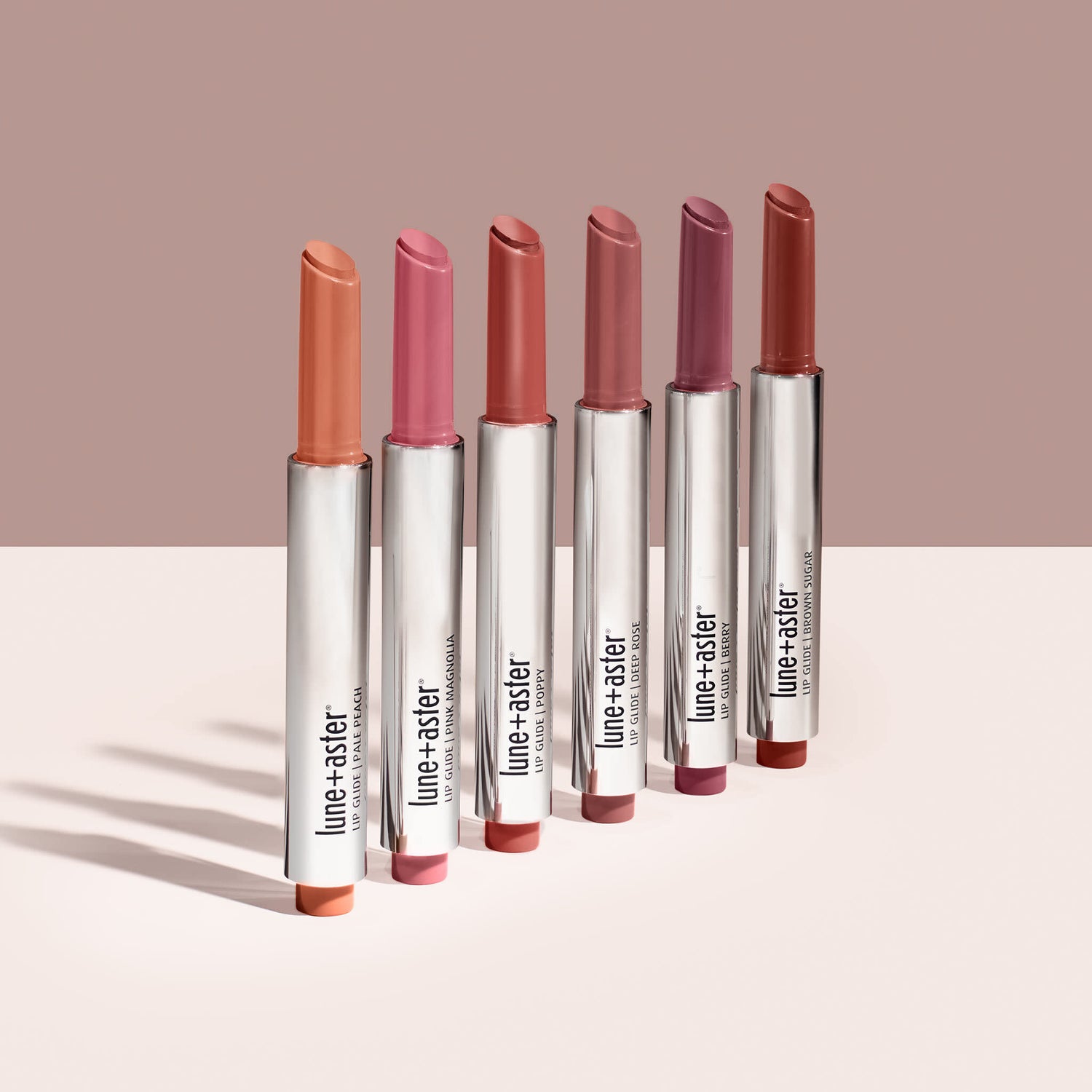 Lune+Aster Lip Glide Color/Shade variant: Berry lifestyle image 3 . This product is in the color berry