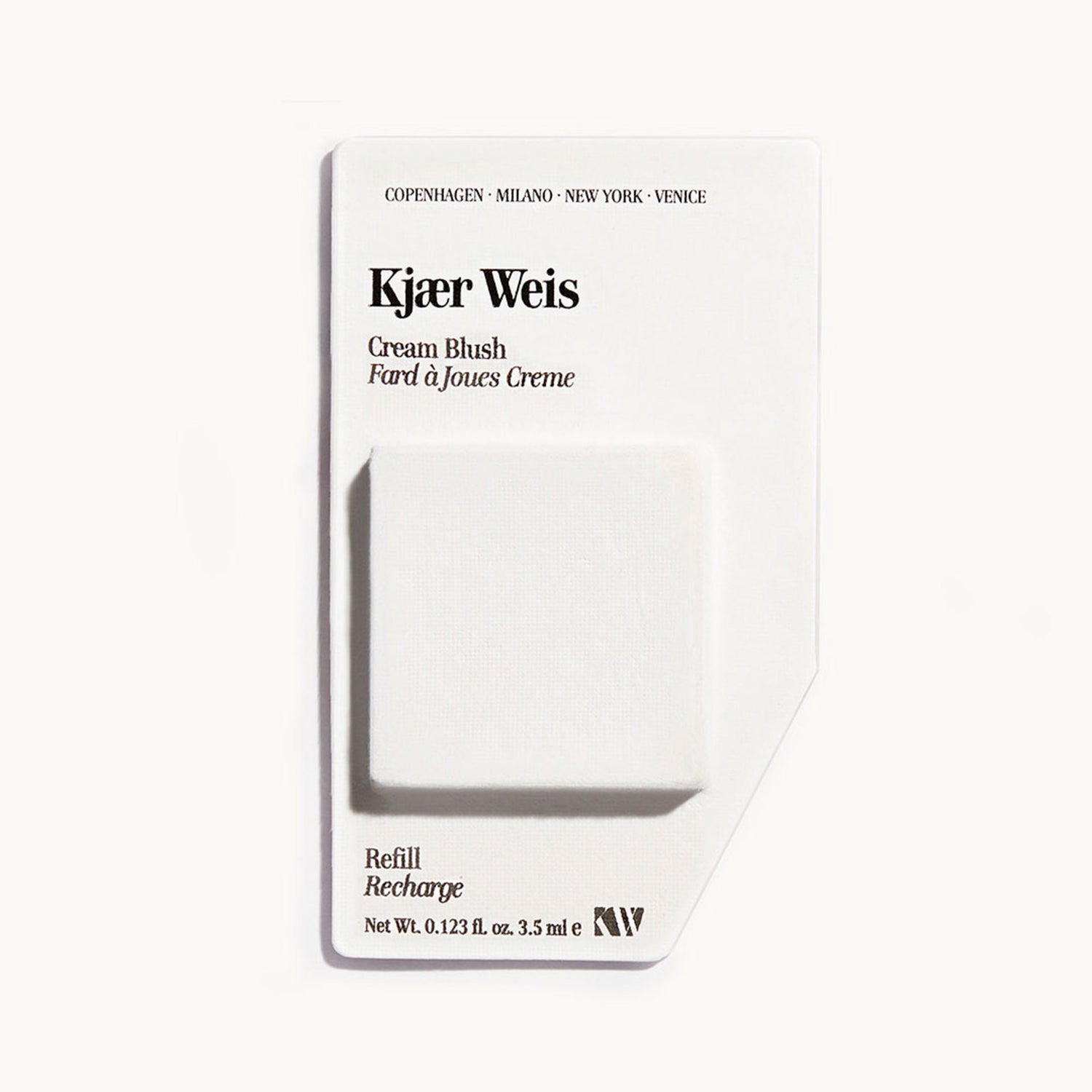 Kjaer Weis Cream Blush Refill Color/Shade variant: Blossoming box image.