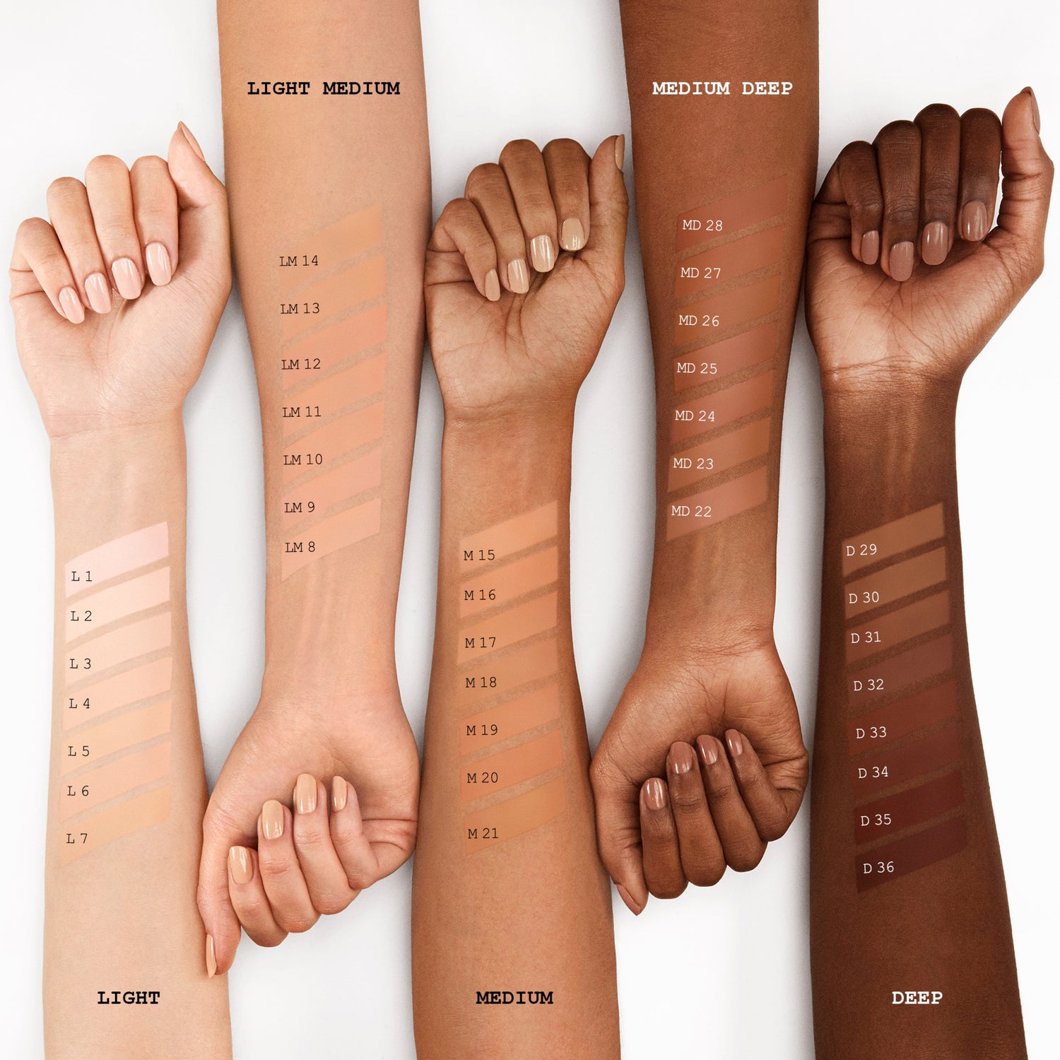 Pat McGrath Labs Sublime Perfection Full Coverage Concealer Color/Shade variant: D35 swatch image .  This product is for deep complexions