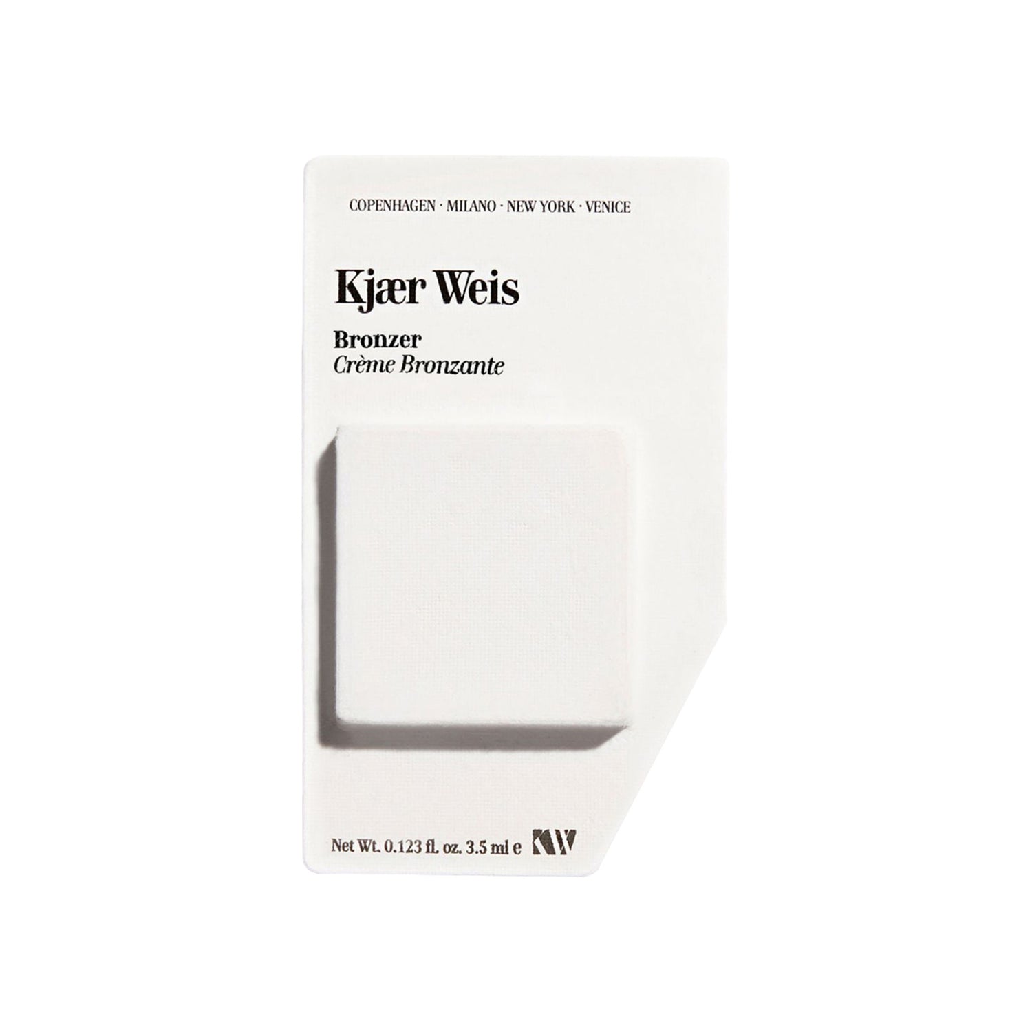 Kjaer Weis Glow Bronzer Refill Color/Shade variant: Dazzling box image.