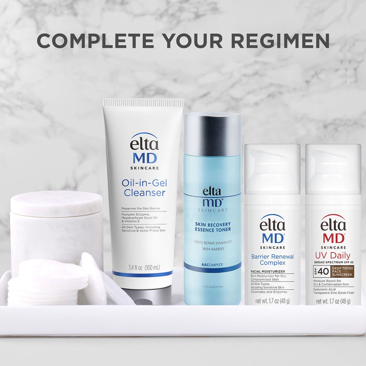 EltaMD UV Daily Tinted Broad-Spectrum Facial Sunscreen SPF 40 Color/Shade variant: Deep model image 8 .