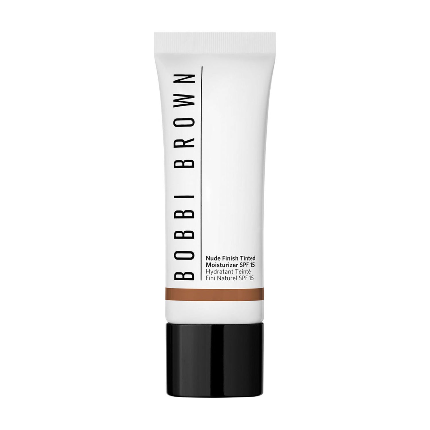 Bobbi Brown Nude Finish Tinted Moisturizer SPF 15 Color/Shade variant: Deep Tint main image. This product is for deep cool red complexions