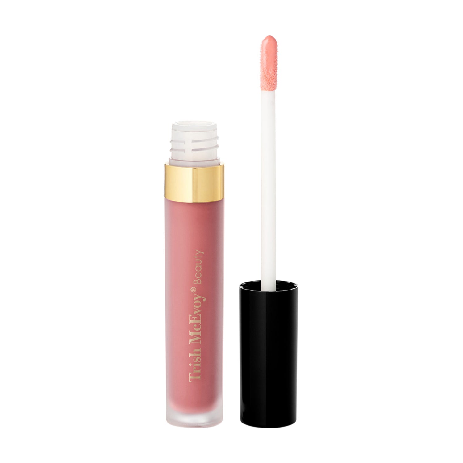 Trish McEvoy Easy Lip Gloss Color/Shade variant: Gentle (Light Pink) open container image.