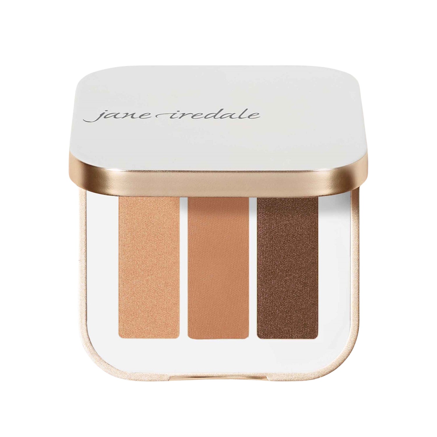 Jane Iredale PurePressed Eye Shadow Triple Color/Shade variant: Honeysuckle main image.