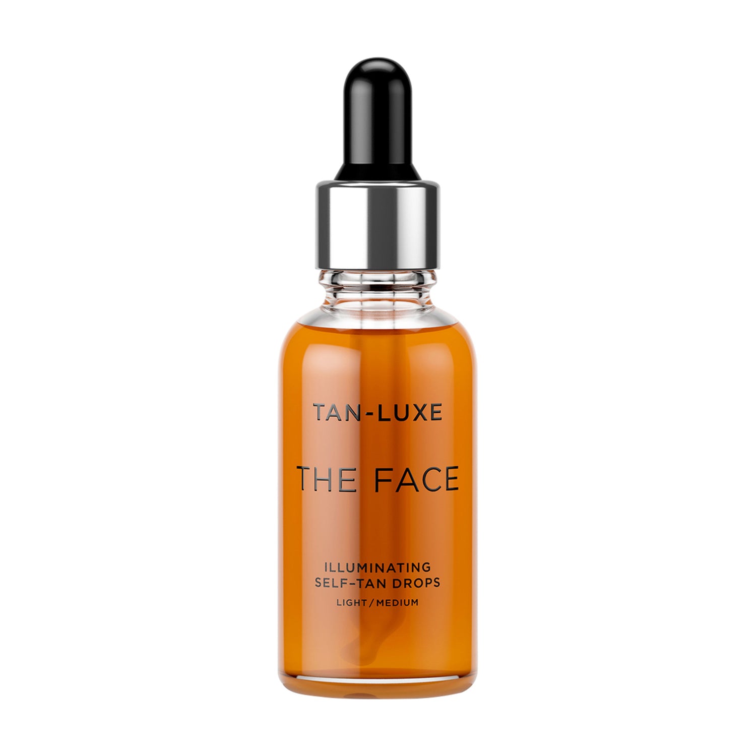 Tan-Luxe The Face Illuminating Self Tan Drops Color/Shade variant: Light/Medium - 1 oz main image.