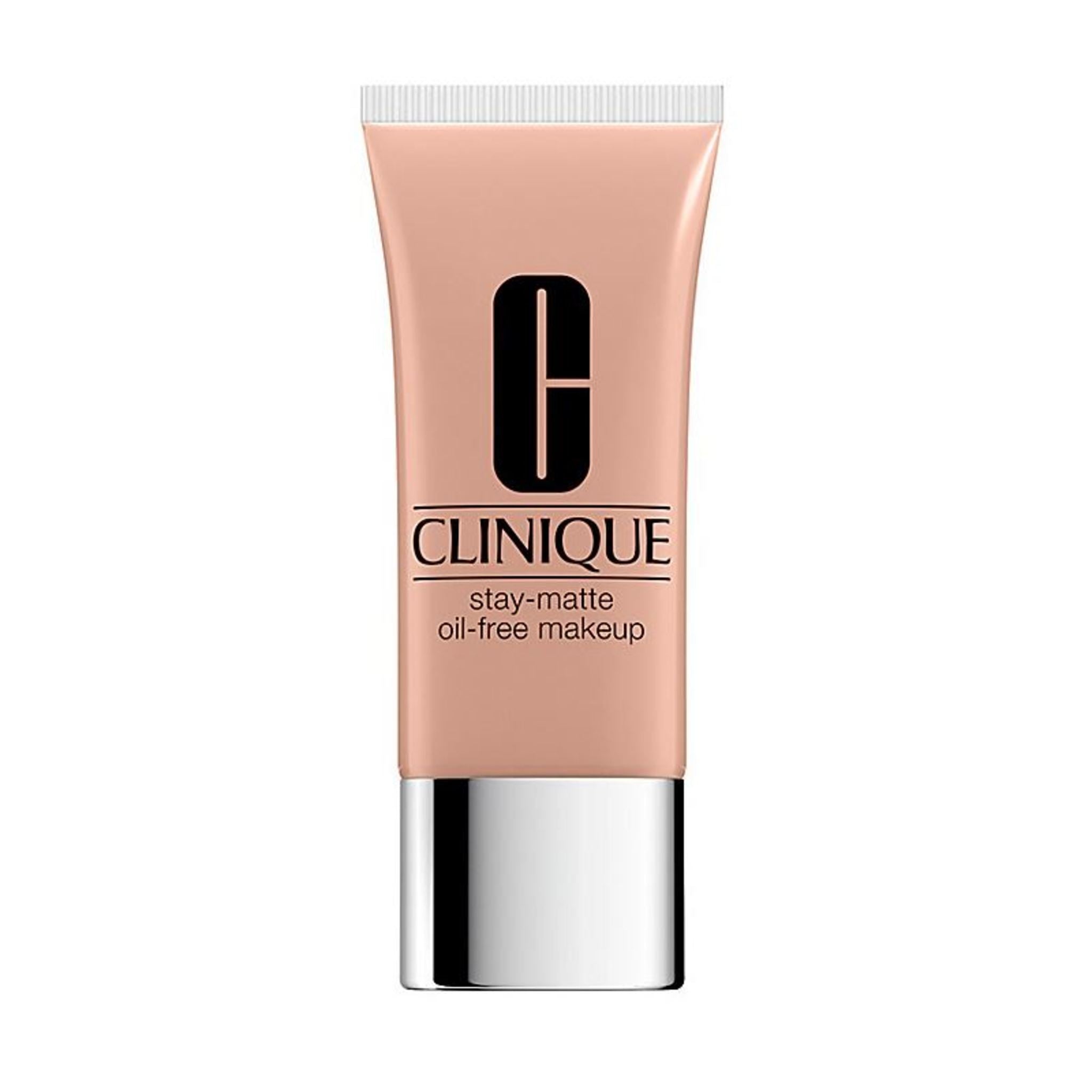 Clinique Stay Matte Oil Free Makeup Color/Shade variant: Linen main image. This product is for light cool neutral complexions