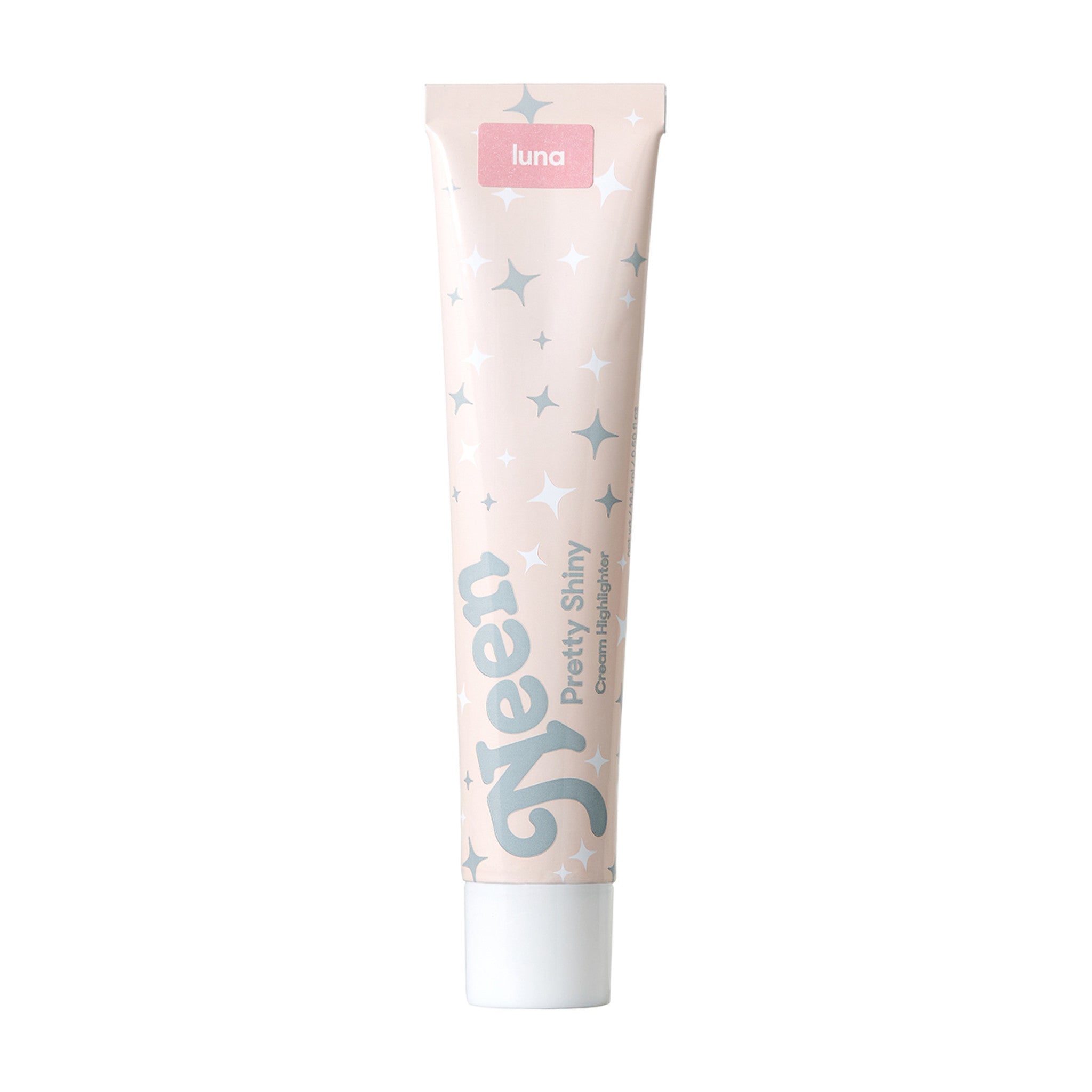 Neen Pretty Shiny Cream Highlighter  Color/Shade variant: Luna main image. This product is in the color pink