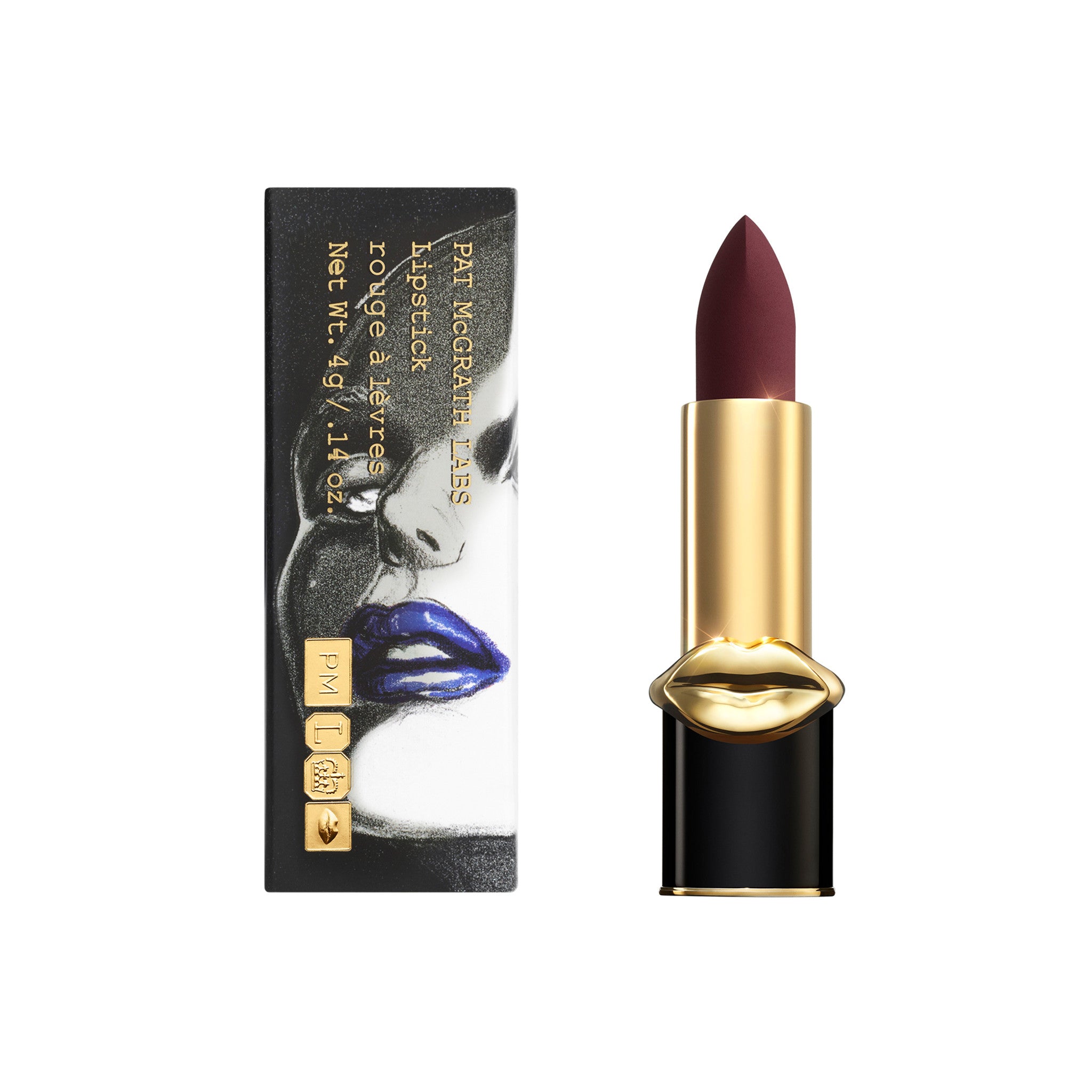Pat McGrath Labs MatteTrance Lipstick Color/Shade variant: Mcmenamy main image. This product is in the color purple