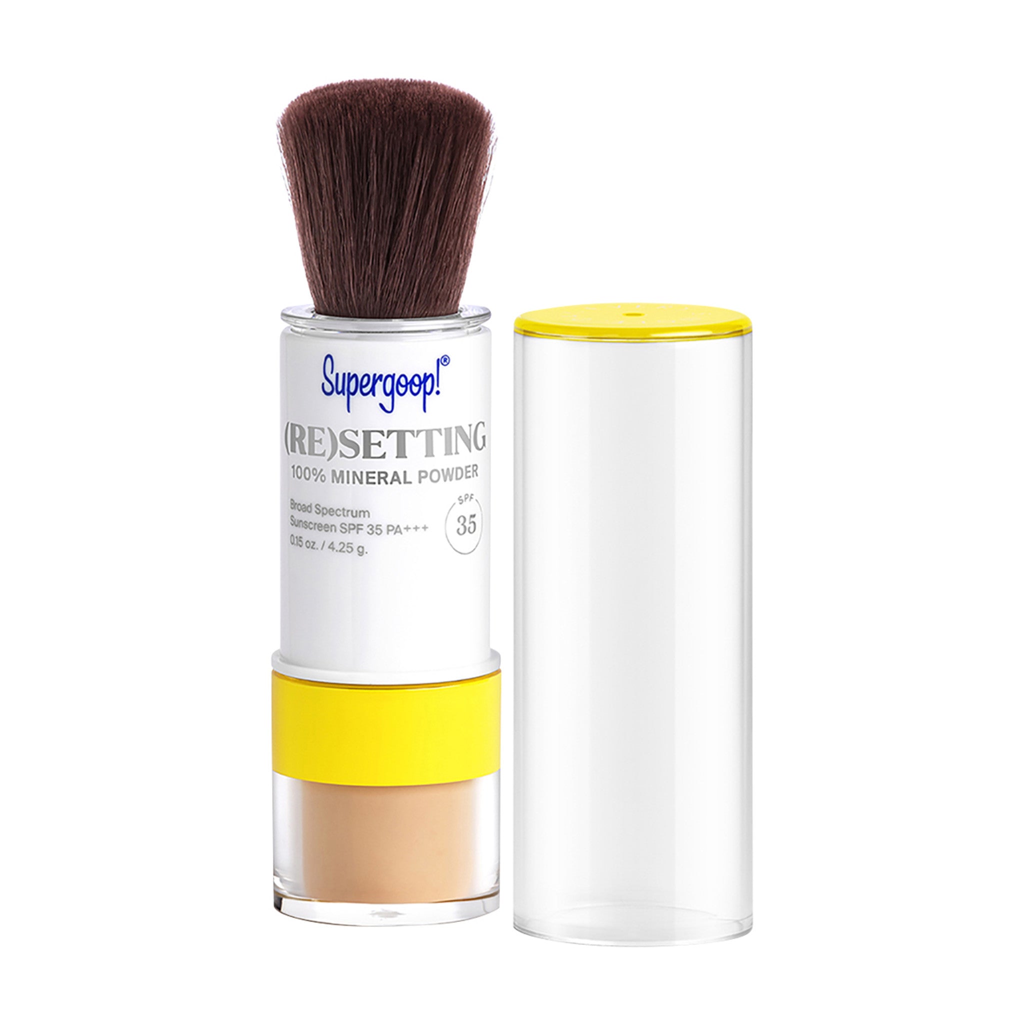 Supergoop! (Re)setting 100% Mineral Powder SPF 35 Color/Shade variant: Medium main image. This product is in the color nude