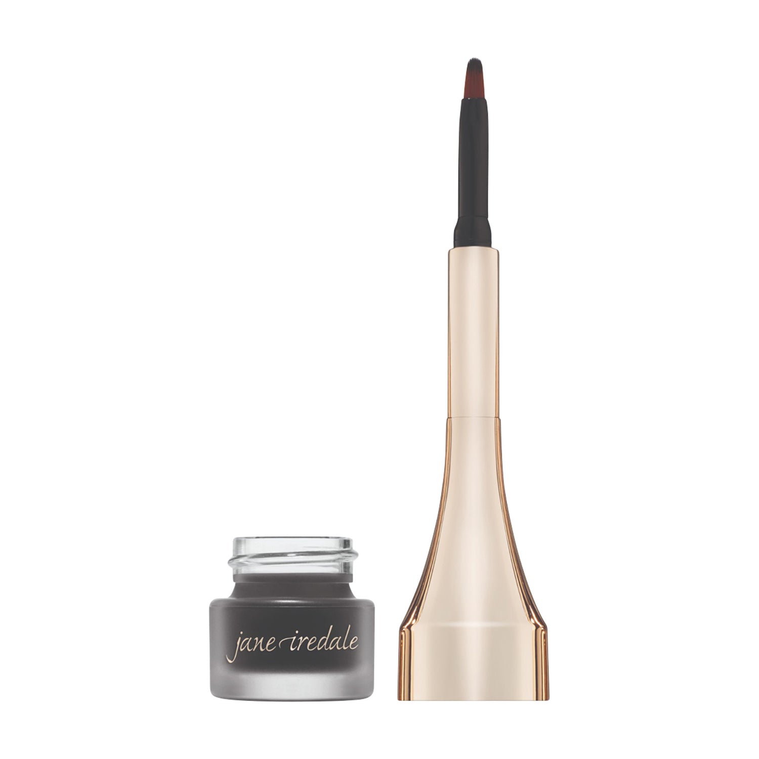 Jane Iredale Mystikol Powdered Eyeliner Color/Shade variant: Onyx open container image. This product is in the color black