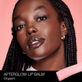 Nars Afterglow Lip Balm Color/Shade variant: Orgasm model image . This product is in the color nude