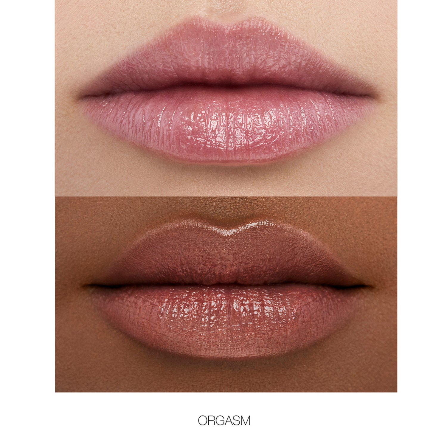 Nars Afterglow Lip Balm Color/Shade variant: Orgasm model image 2 . This product is in the color nude