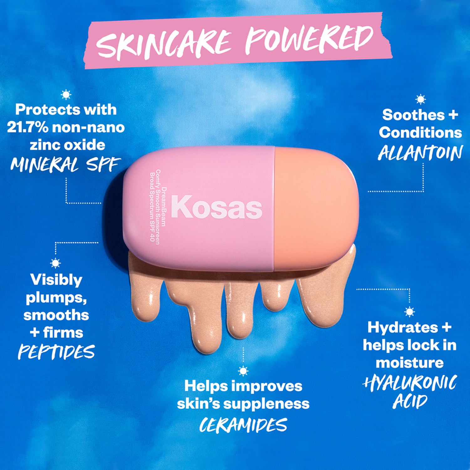 Kosas Dream Beam SPF 40 Color/Shade variant: Original model image 4 .