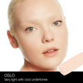 Nars Soft Matte Complete Foundation Color/Shade variant: Oslo model image . This product is for light cool complexions