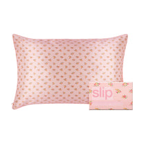 Slip Pure Silk Queen Pillowcase Color/Shade variant: Petal main image.
