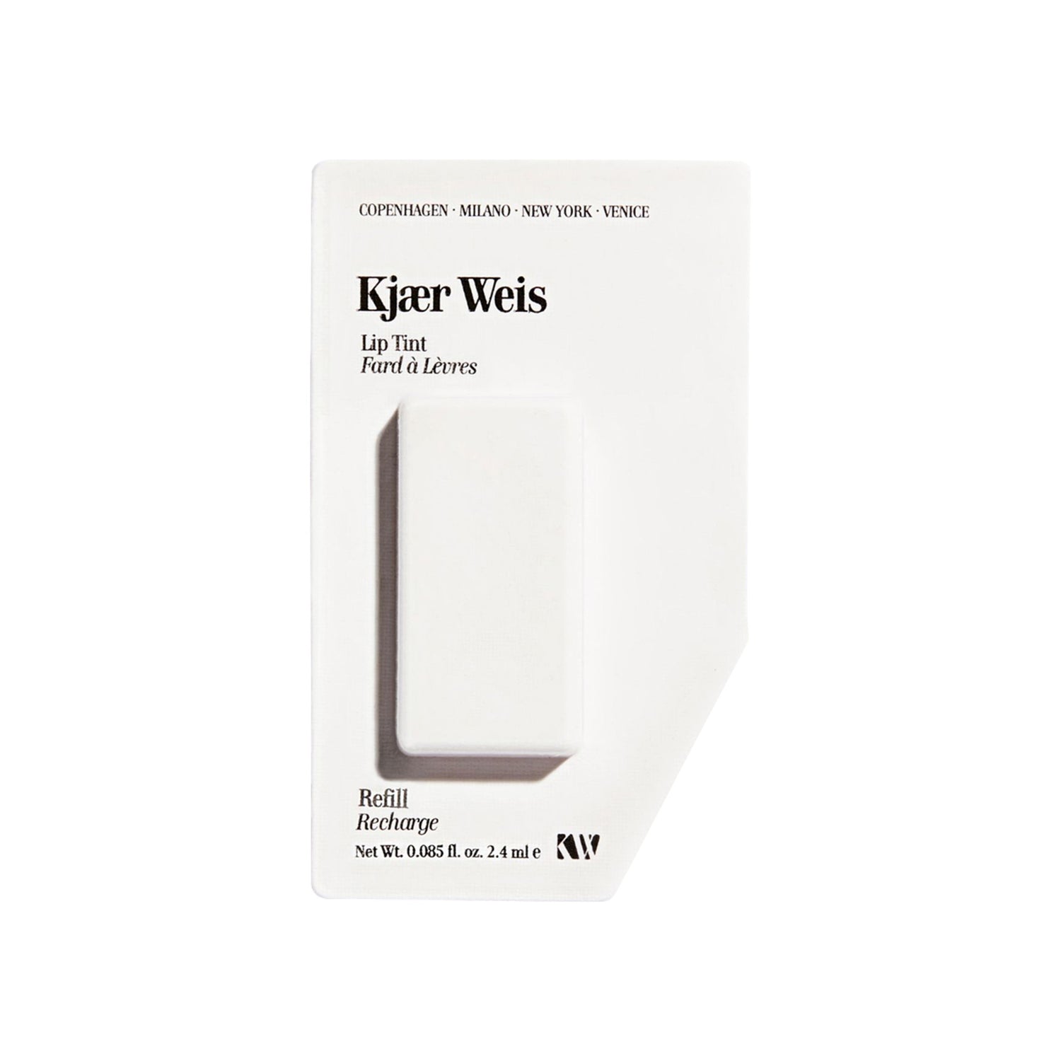 Kjaer Weis Lip Tint Refill Color/Shade variant: Rapture box image.