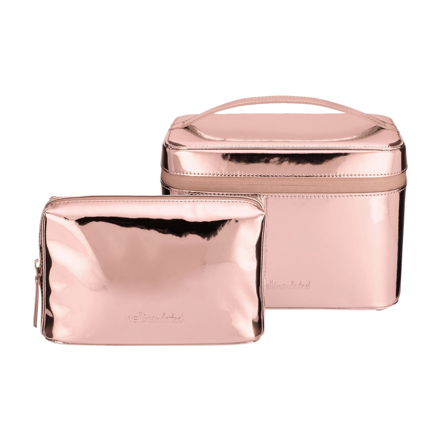 Wellinsulated Performance Beauty Case Color/Shade variant: Rose Gold model image 2 .