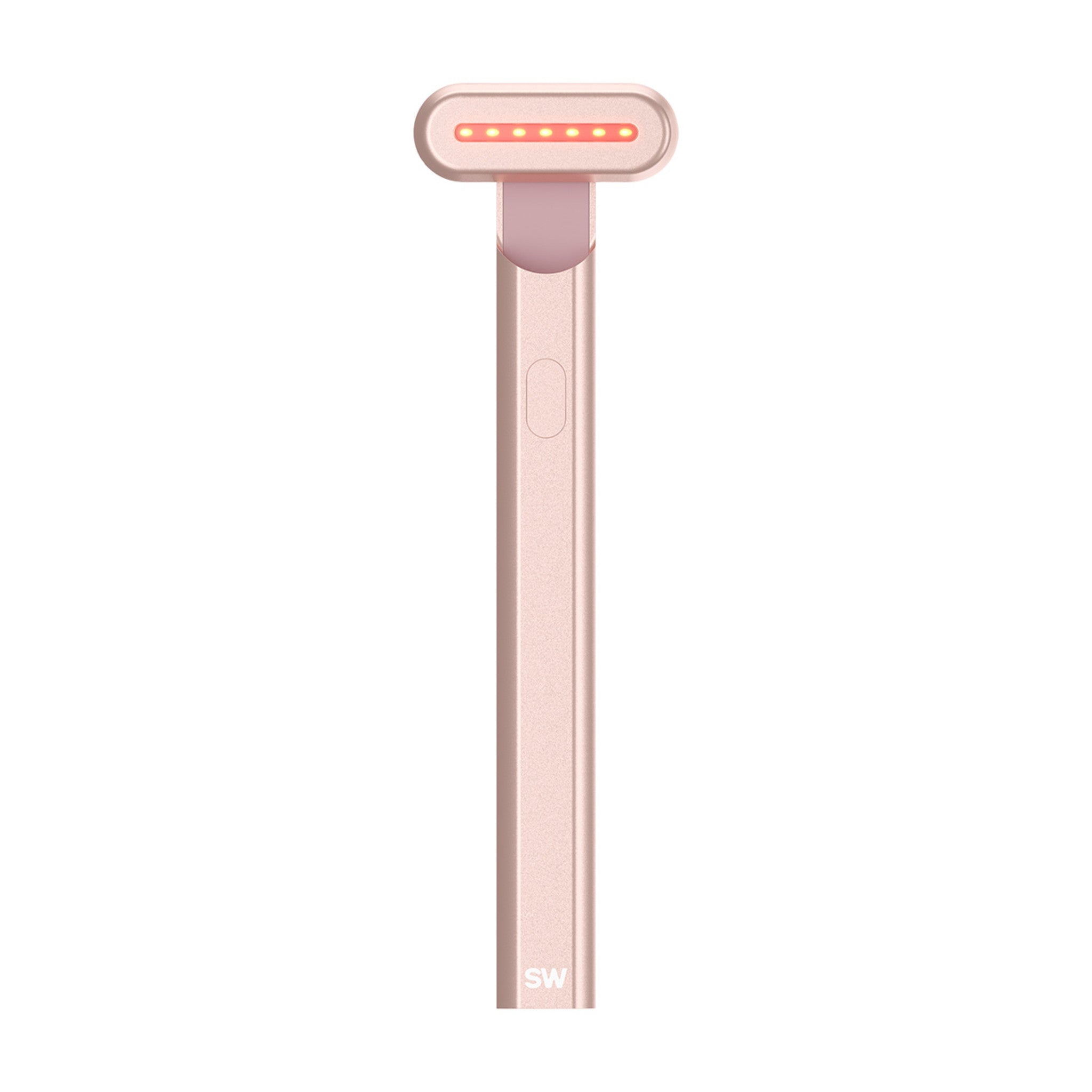 Solawave Advanced Skincare Wand With Red Light Therapy Color/Shade variant: Rose Gold main image.