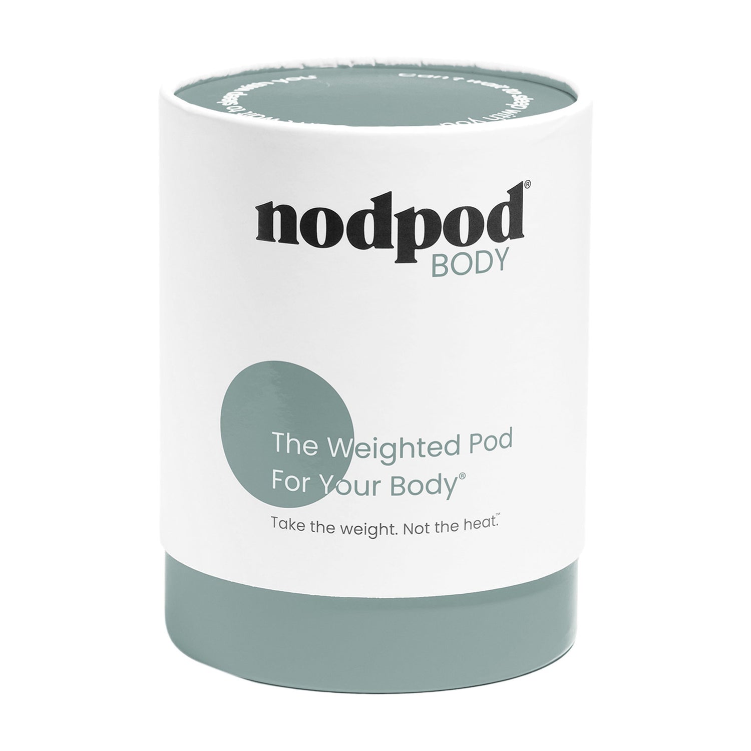 Nodpod The Weighted Pod for Your Body Color/Shade variant: Sage main image.