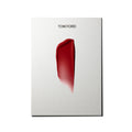 Tom Ford Liquid Lip Luxe Matte Color/Shade variant: Scarlet Screet swatch image .  This product is in the color red
