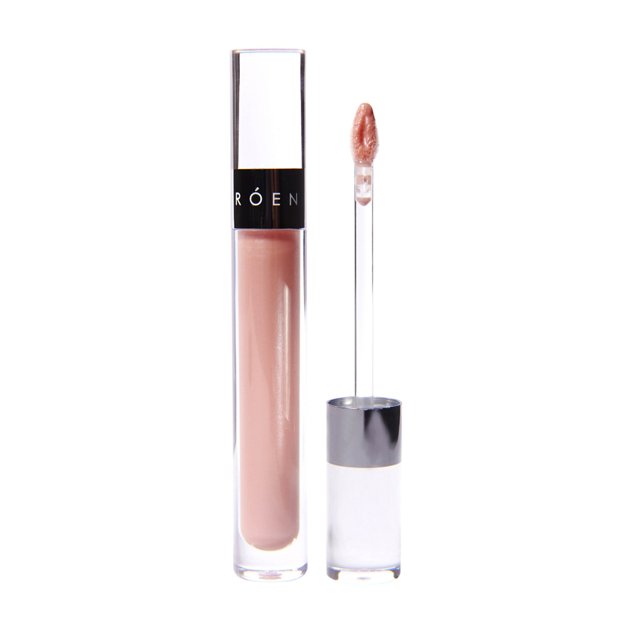 Róen Kiss My Liquid Lip Balm Color/Shade variant: Shimmer Rumor main image. This product is in the color pink