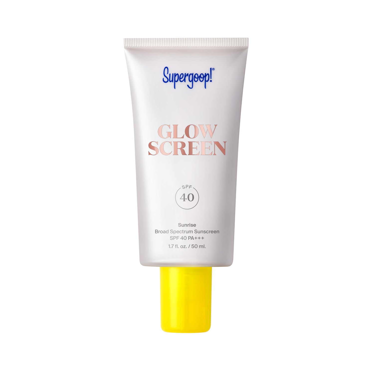 Supergoop! Glowscreen SPF 40 Color/Shade variant: Sunrise - 1.7 oz main image.