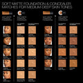 Nars Soft Matte Complete Foundation Color/Shade variant: Tahoe shade comparison image 2 . This product is for medium warm complexions