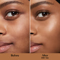 Laura Mercier Tinted Moisturizer Light Revealer Natural Skin Illuminator Broad Spectrum SPF 25 Color/Shade variant: Tan before and after image . This product is for deep warm complexions