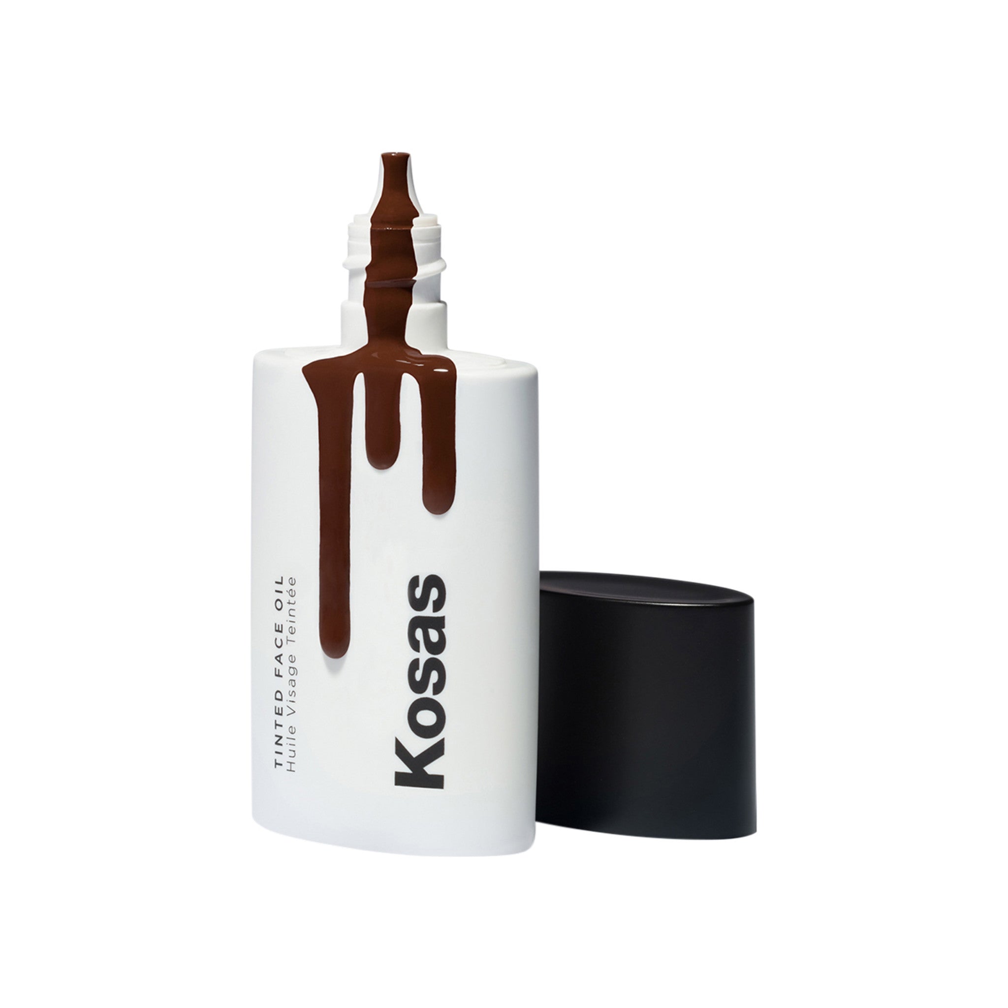 Kosas Tinted Face Oil Foundation Color/Shade variant: Tone 9.5 main image. This product is for deep neutral peach complexions