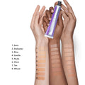 Chantecaille Just Skin Tinted Moisturizer SPF 15 Color/Shade variant: Vanilla arm swatch image . This product is for light cool neutral pink complexions