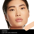 Nars Soft Matte Complete Foundation Color/Shade variant: Vienna model image . This product is for light cool complexions