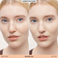 Before and after results of using   variant: 00