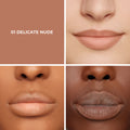 Model image of Laura Mercier Caviar Perfecting Lip Liner variant: 01 Delicate Nude​