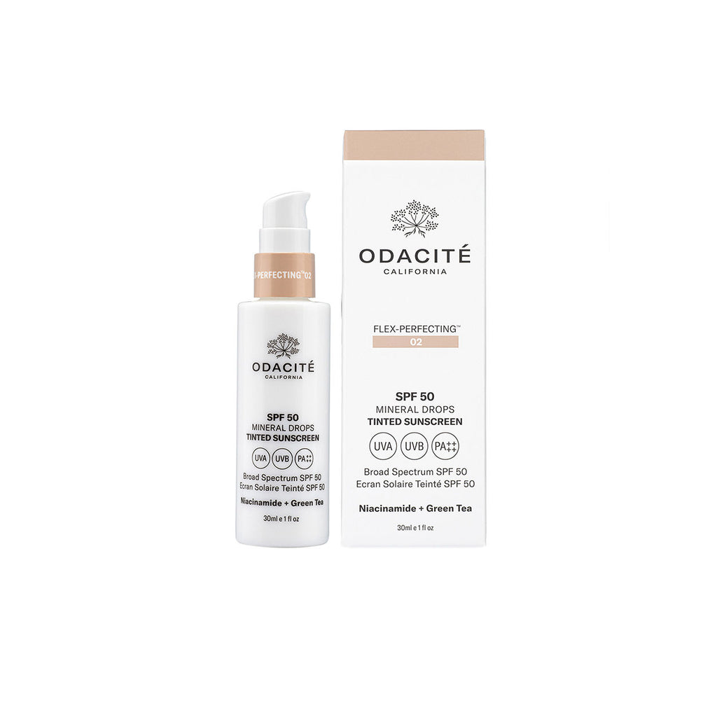 Odacité Flex-Perfecting Mineral Drops Tinted Sunscreen SPF 50