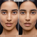 Before and after results of using   variant: 03
