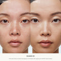 Before and after results of using U Beauty Super Tinted Hydrator variant: 03
