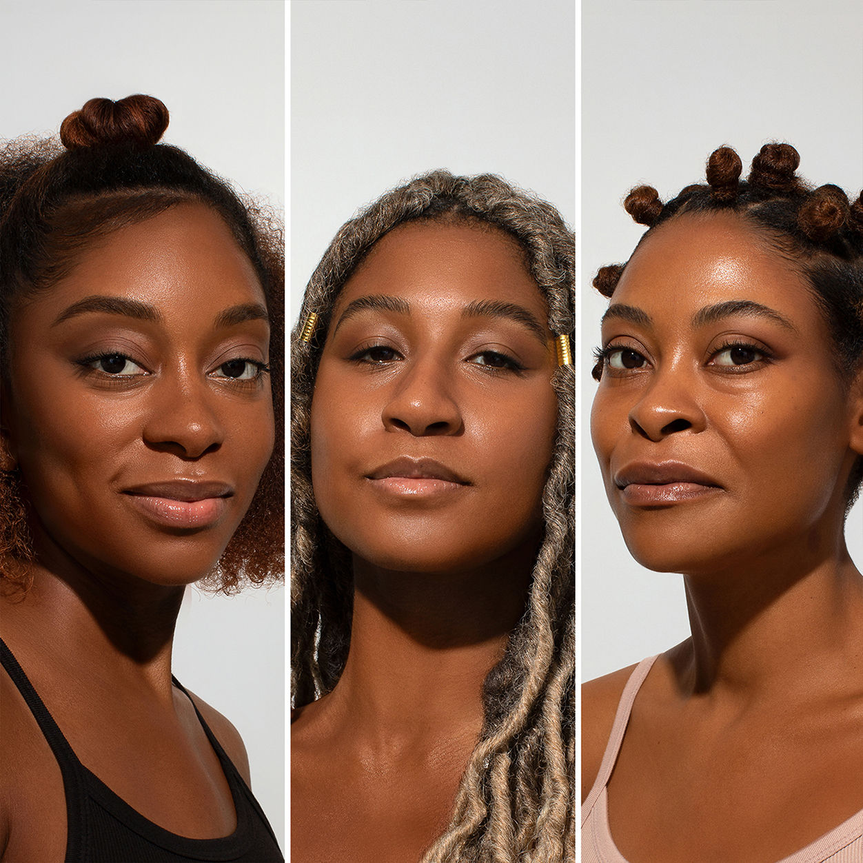 Group model image of Odacité Flex-Perfecting Mineral Drops Tinted Sunscreen SPF 50