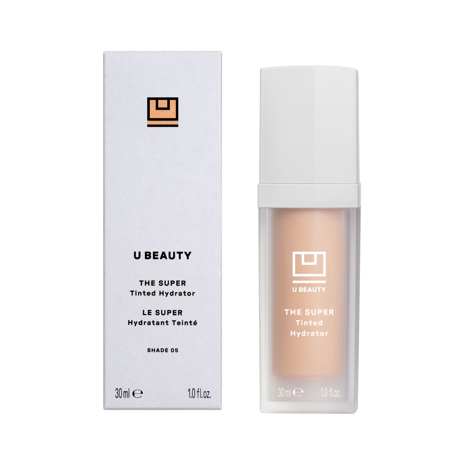 Image of the U Beauty Super Tinted Hydrator variant: 05 box