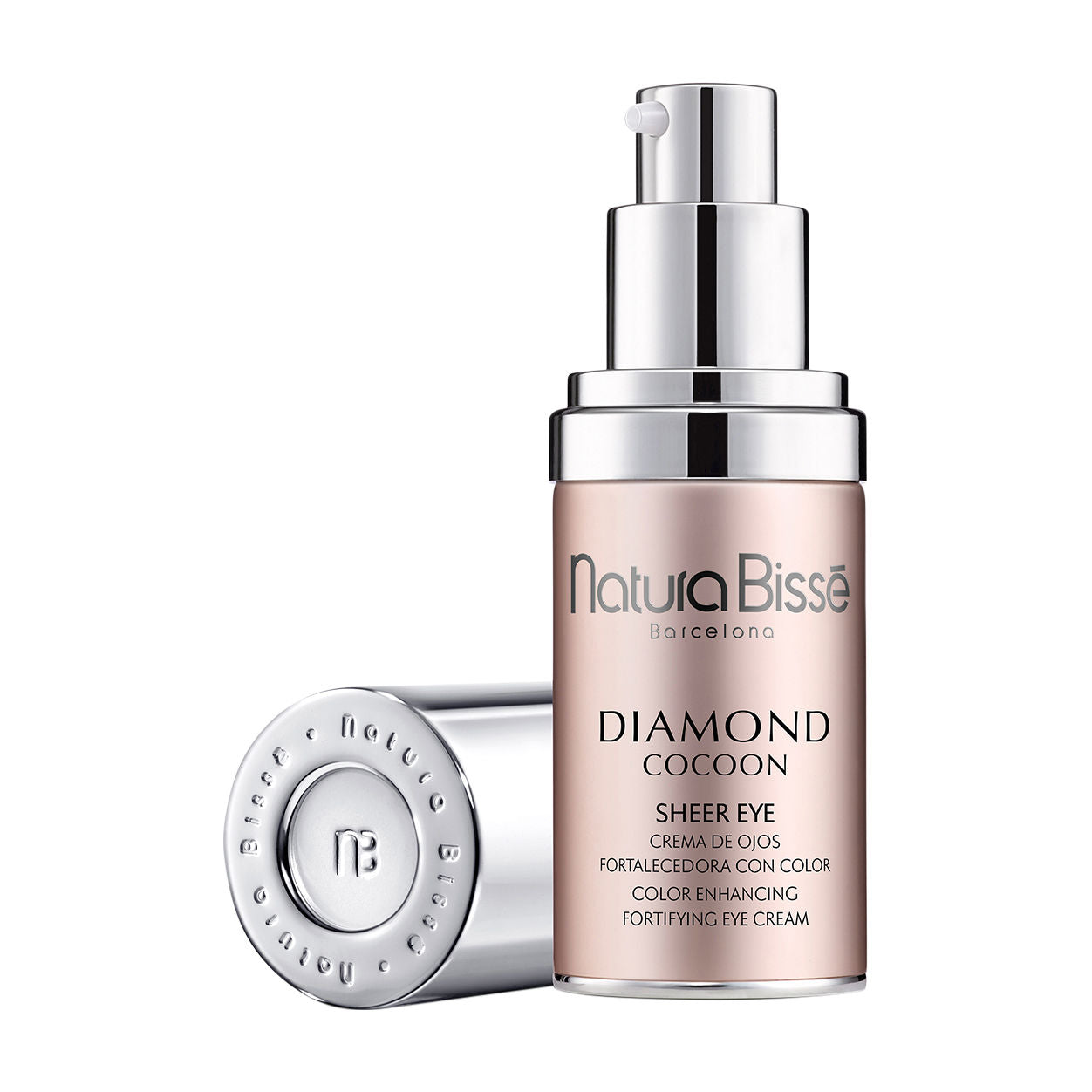 Image of an open Natura Bissé Diamond Cocoon Sheer Eye variant: 0.8 oz