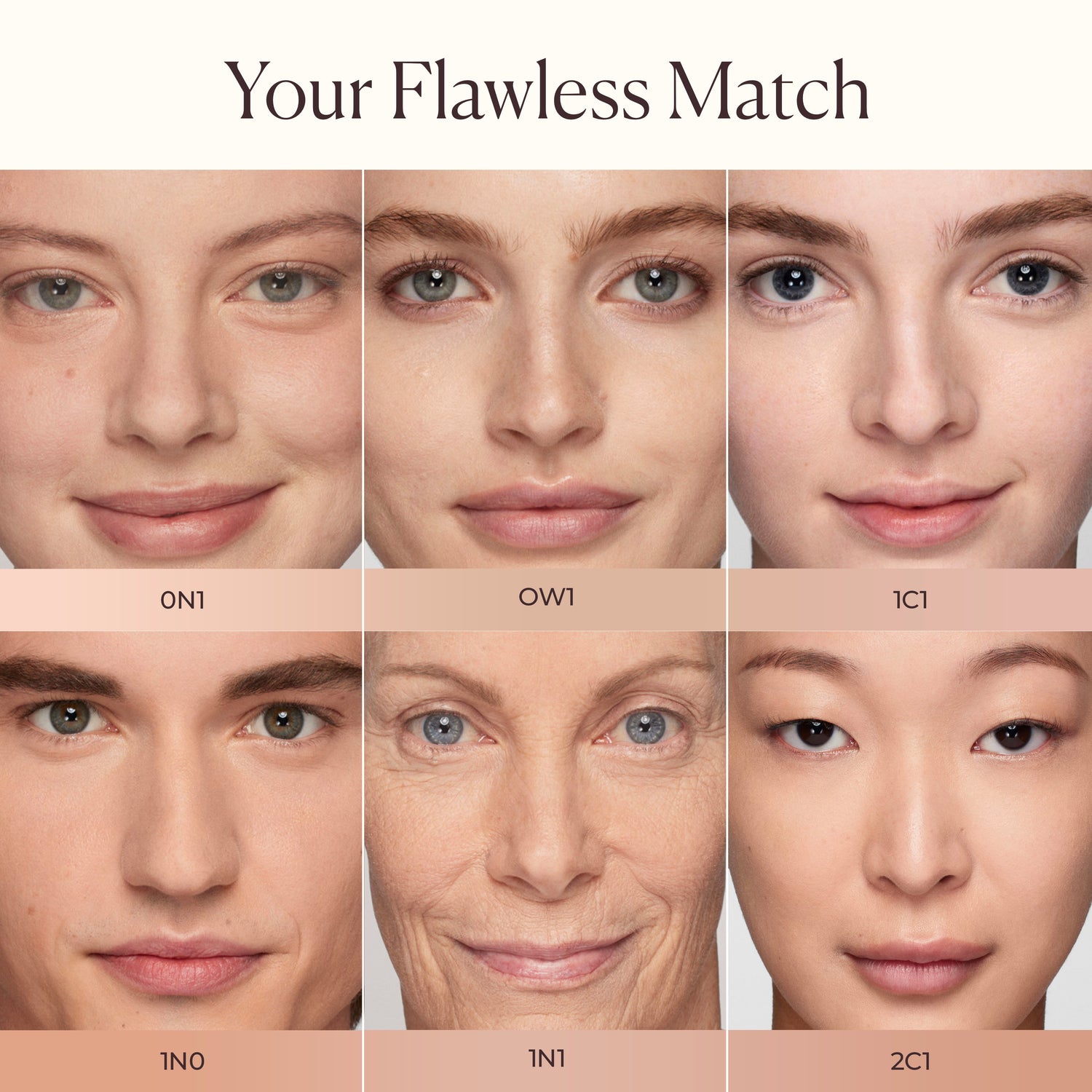 Model image of Laura Mercier Real Flawless Weightless Perfecting Concealer variant: 0W1