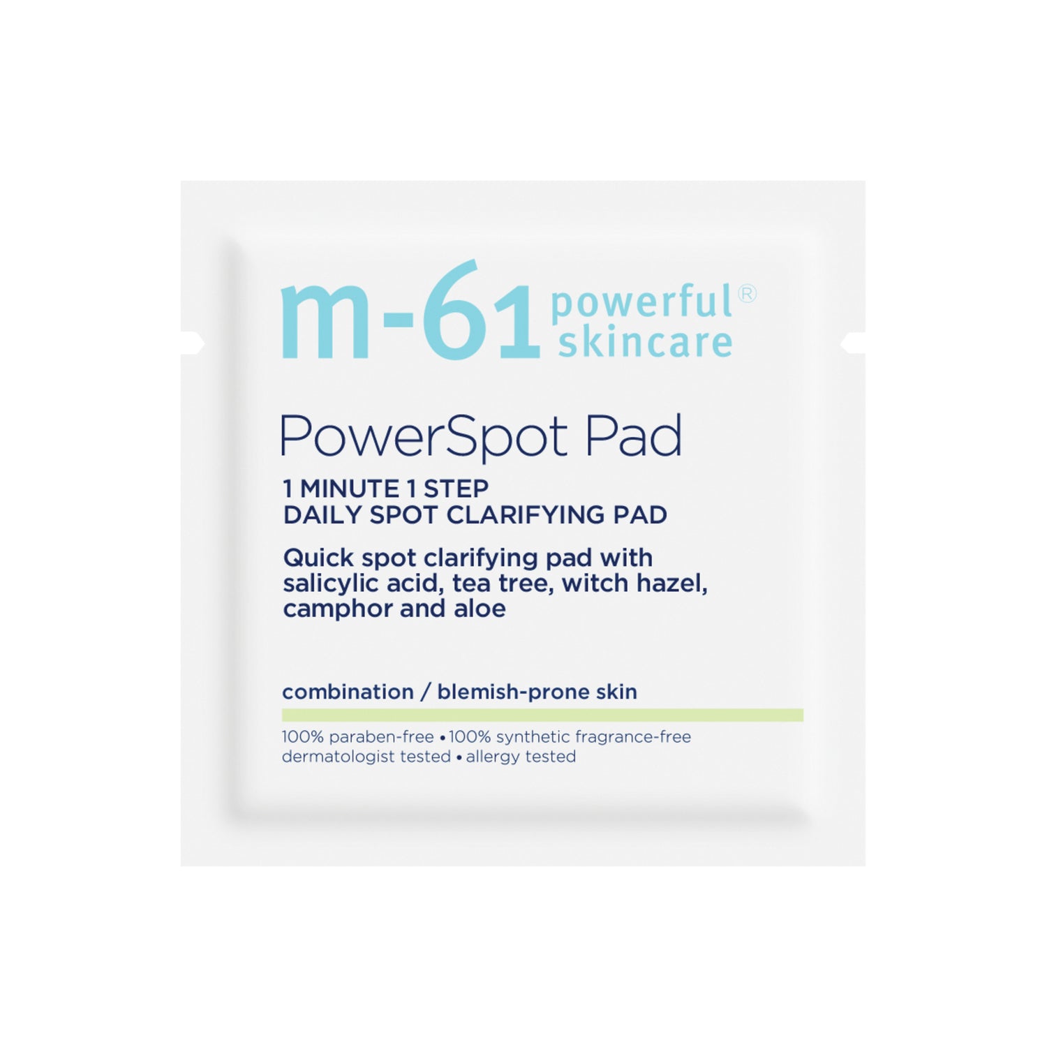 M-61 PowerSpot Pad Size variant: 10 treatments packette image.