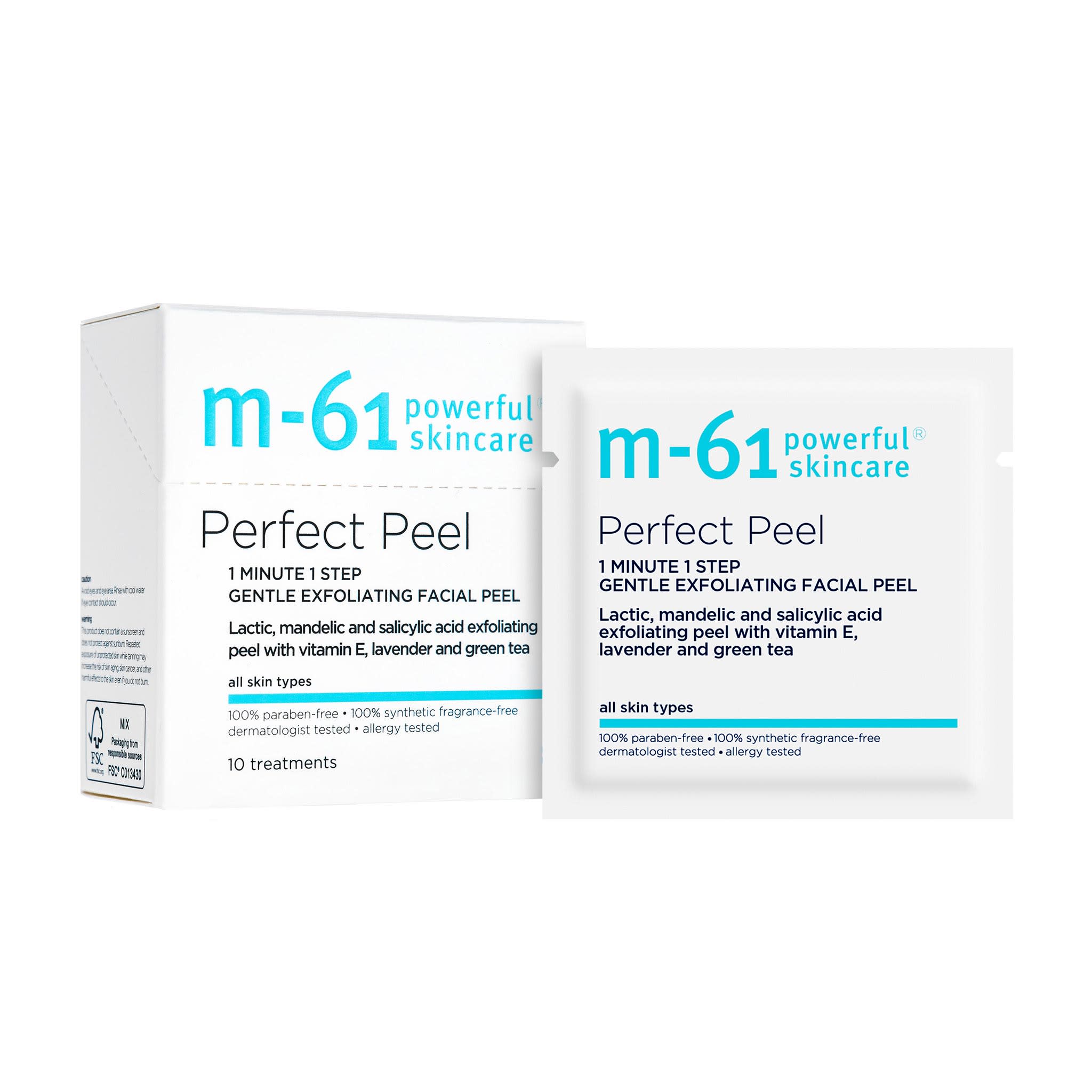 M-61 Perfect Peel Size variant: 10 Treatments main image.