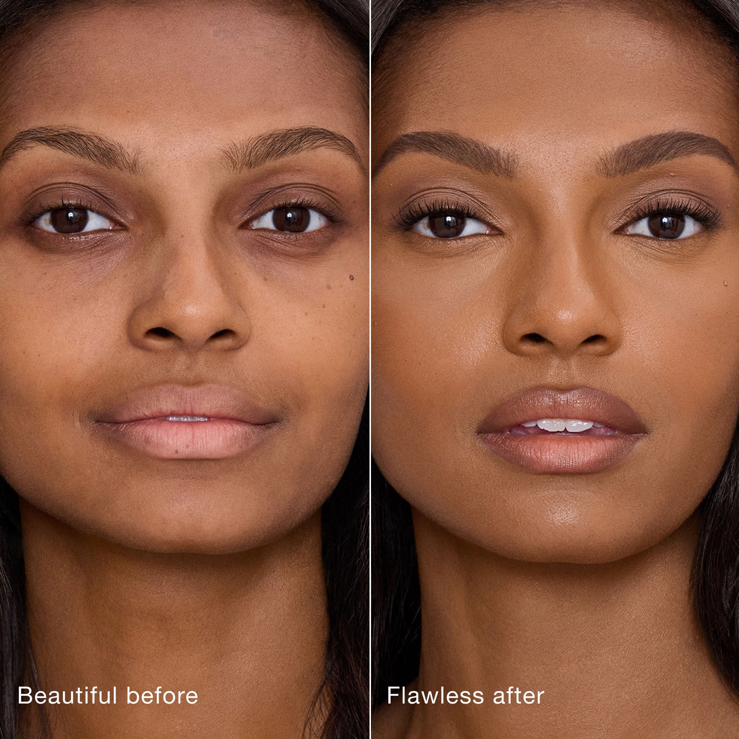 Before and after results of using   variant: 12 Tan-Deep