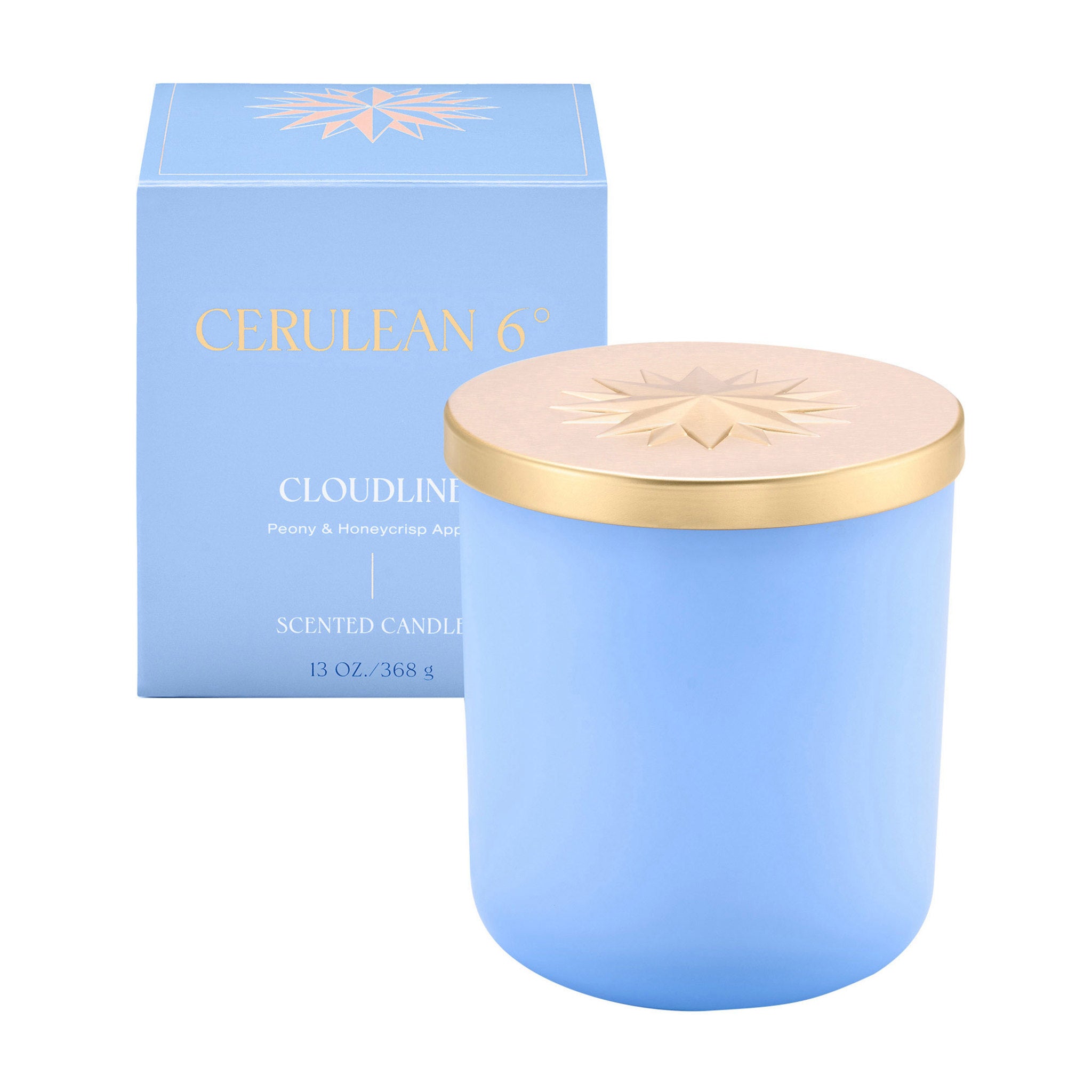 Cerulean 6 Cloudline Luxury Candle Size variant: 13 oz main image.