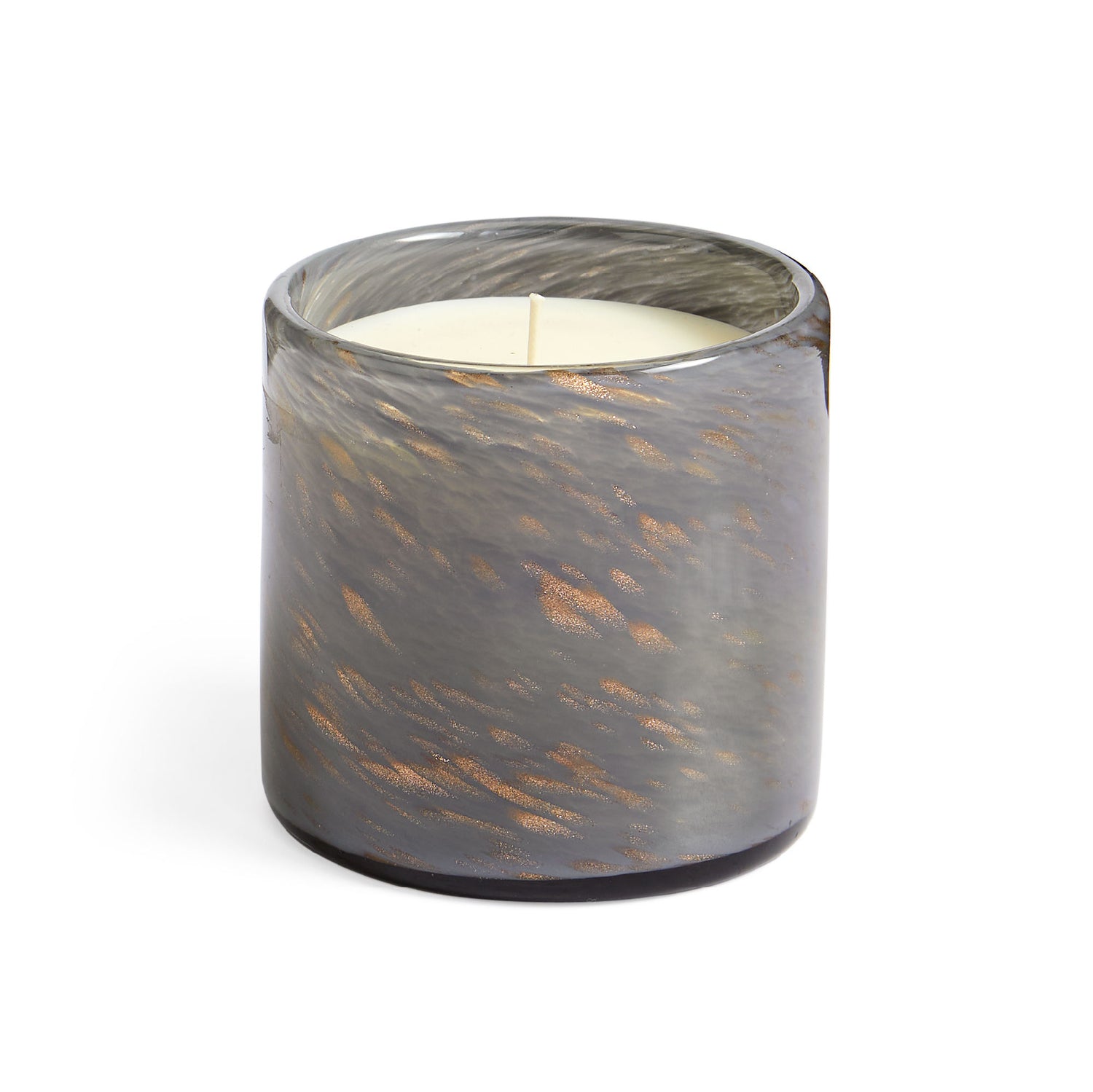 Image of an open Lafco Winter Violet Candle (Limited Edition) variant: 15.5 oz (Signature)